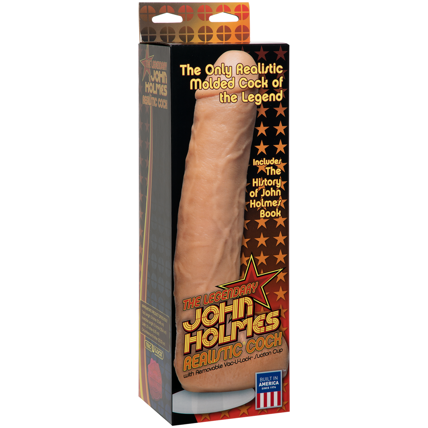SIGNATURE COCKS - JOHN HOLMES REAL I WITH REMOVABLE VAC-U-LOCK SUCTION C