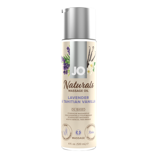 JO Naturals - Lavender & Vanilla - Massage 4 floz / 120 mL