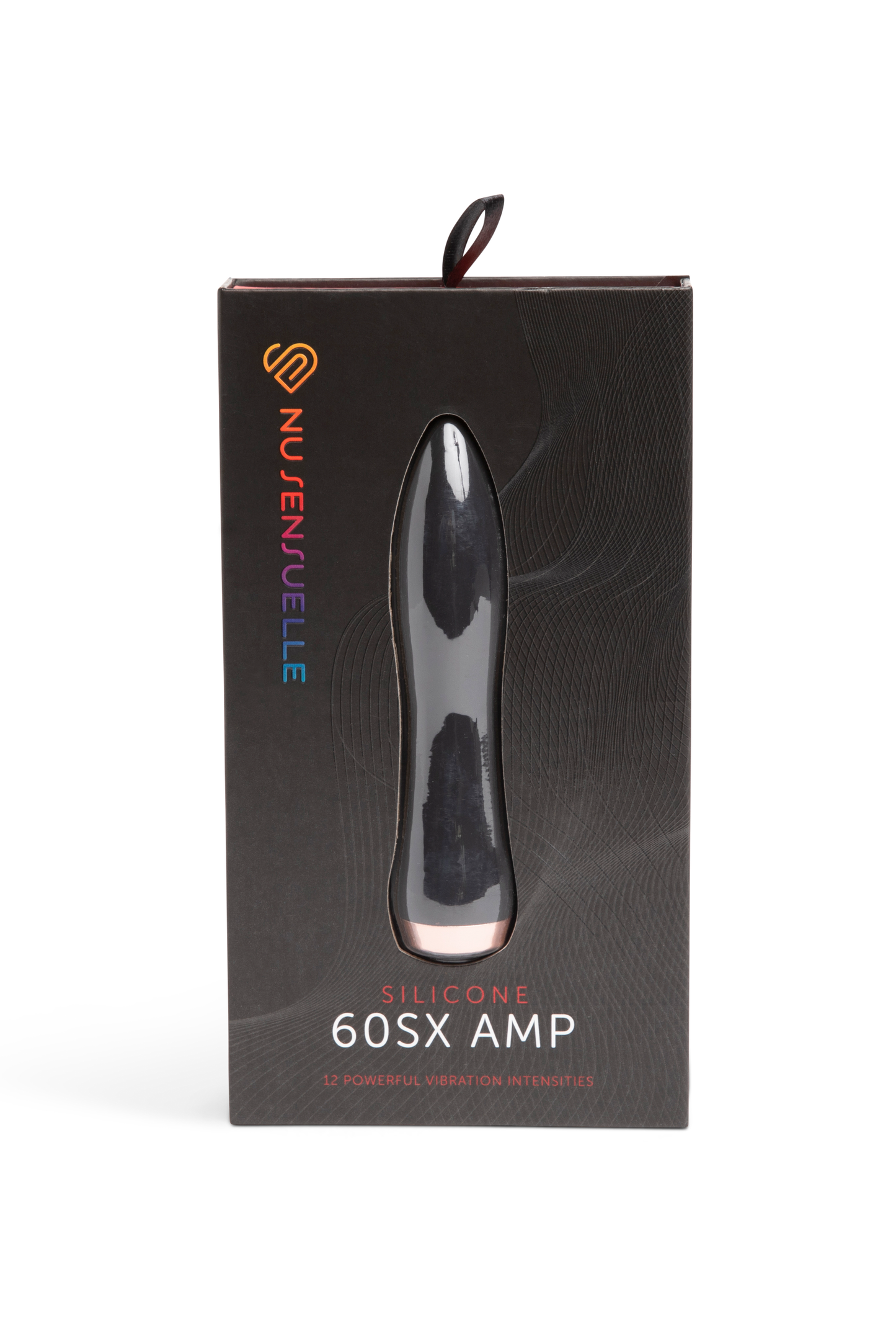Nu Sensuelle 60SX AMP SILICONE BULLET - BLACK