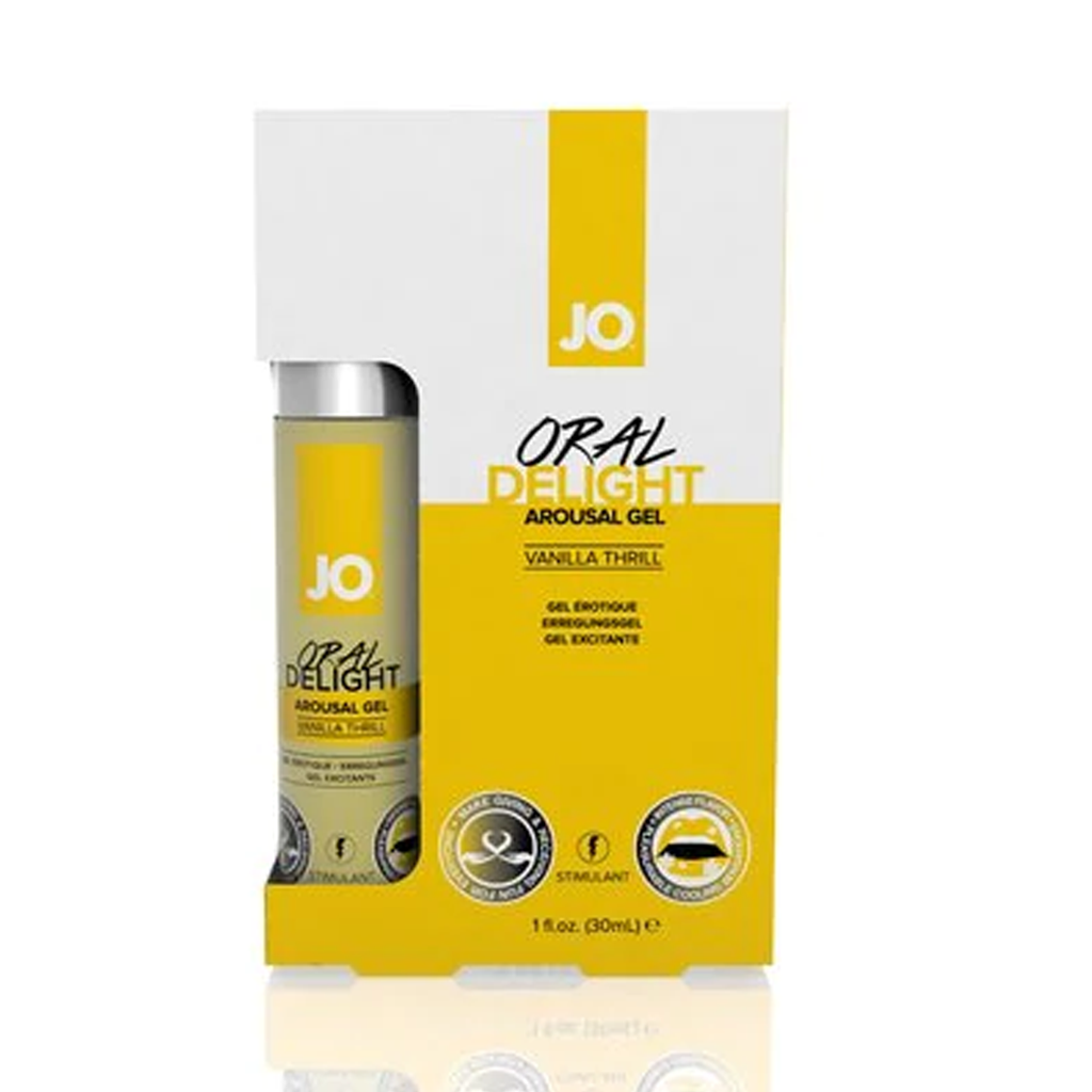 JO Oral Delight - Vanilla - Stimulant 1 floz / 30 mL