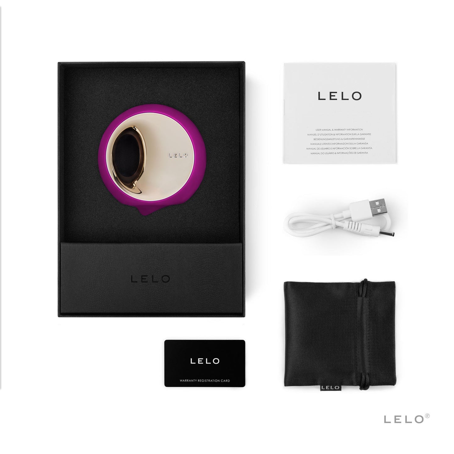 LELO Ora 3 Deep Rose