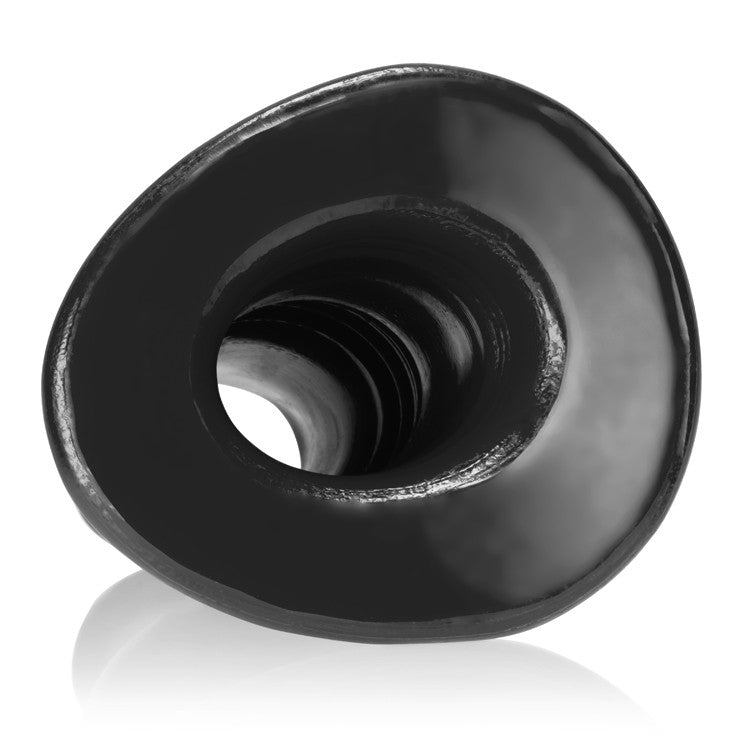 Oxballs PIGHOLE DEEP-1, hollow plug - BLACK - SMALL