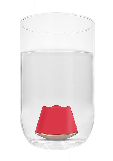 Shots Toys Elegance Dazzling Rotating & Vibrating Clitoral Stimulator Red