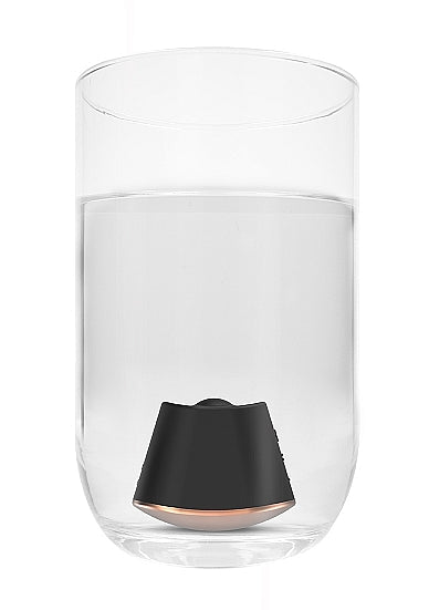 Shots Toys Elegance Dazzling Rotating & Vibrating Clitoral Stimulator Black