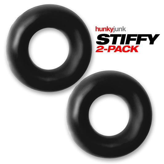 Hunkyjunk STIFFY 2-pack bulge cockrings - TAR  ICE