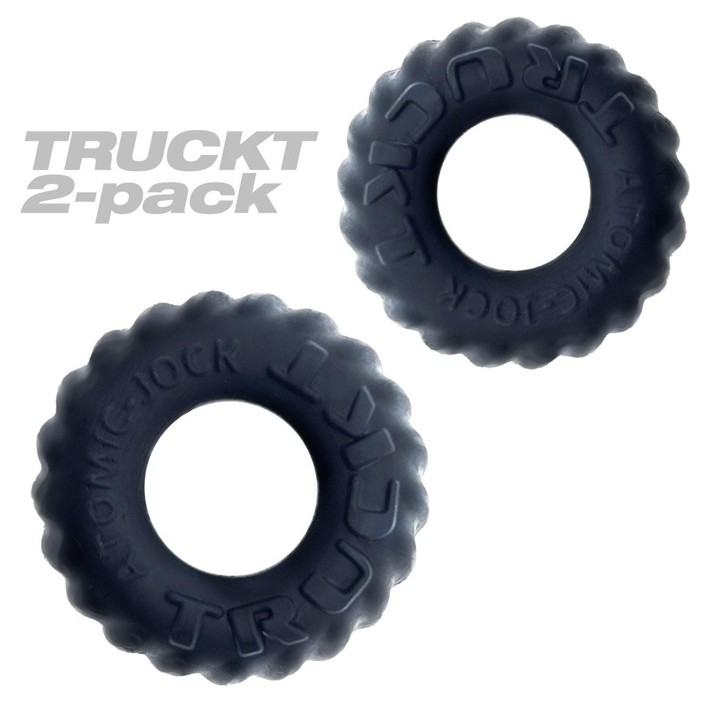 Oxballs TRUCKT, 2-piece cockring - PLUS+SILICONE special edition - NIGHT