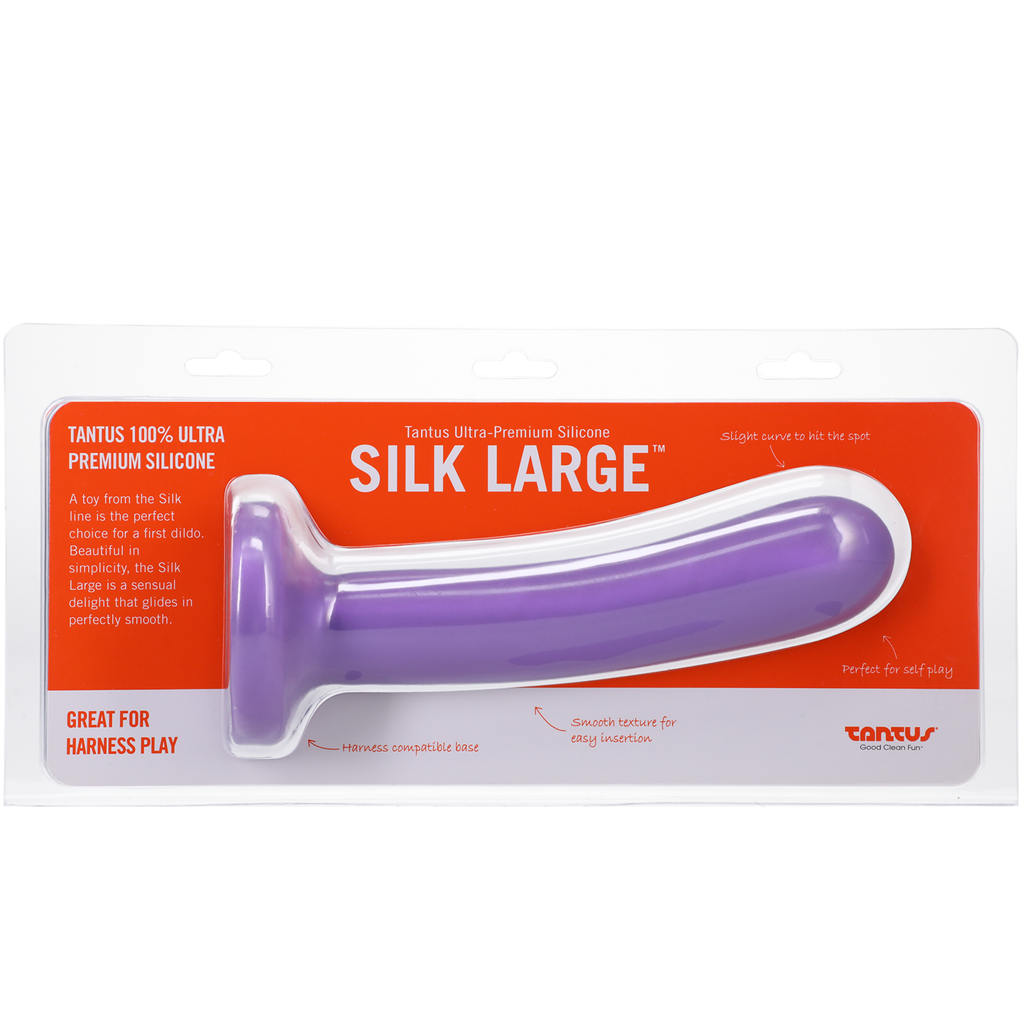 Tantus Silicone Silk Large Silicone Dildo