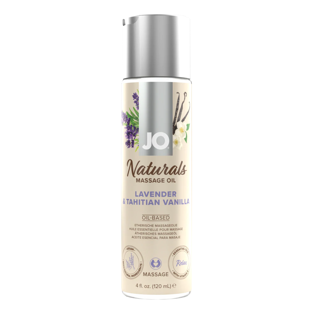 JO Naturals - Lavender & Vanilla - Massage 4 floz / 120 mL