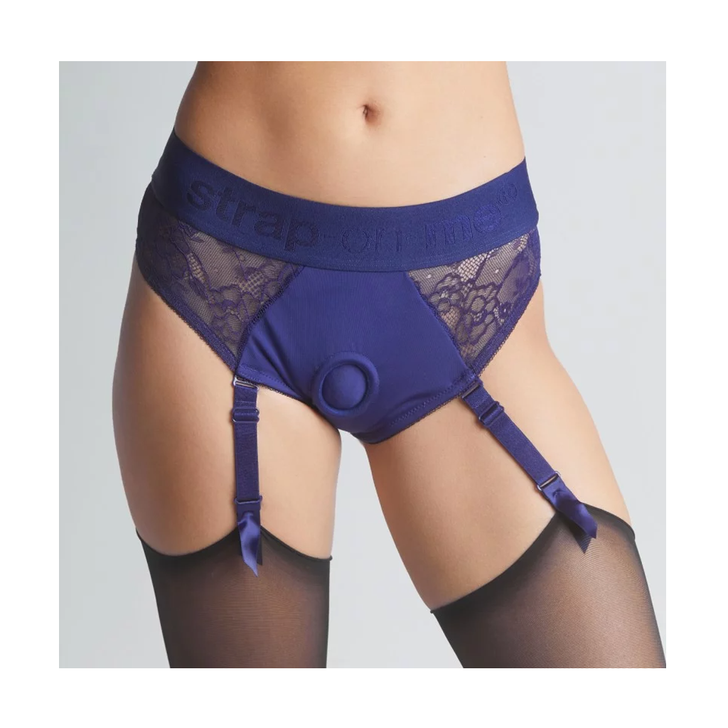 HARNAIS LINGERIE DIVA - M - BLEU NUIT