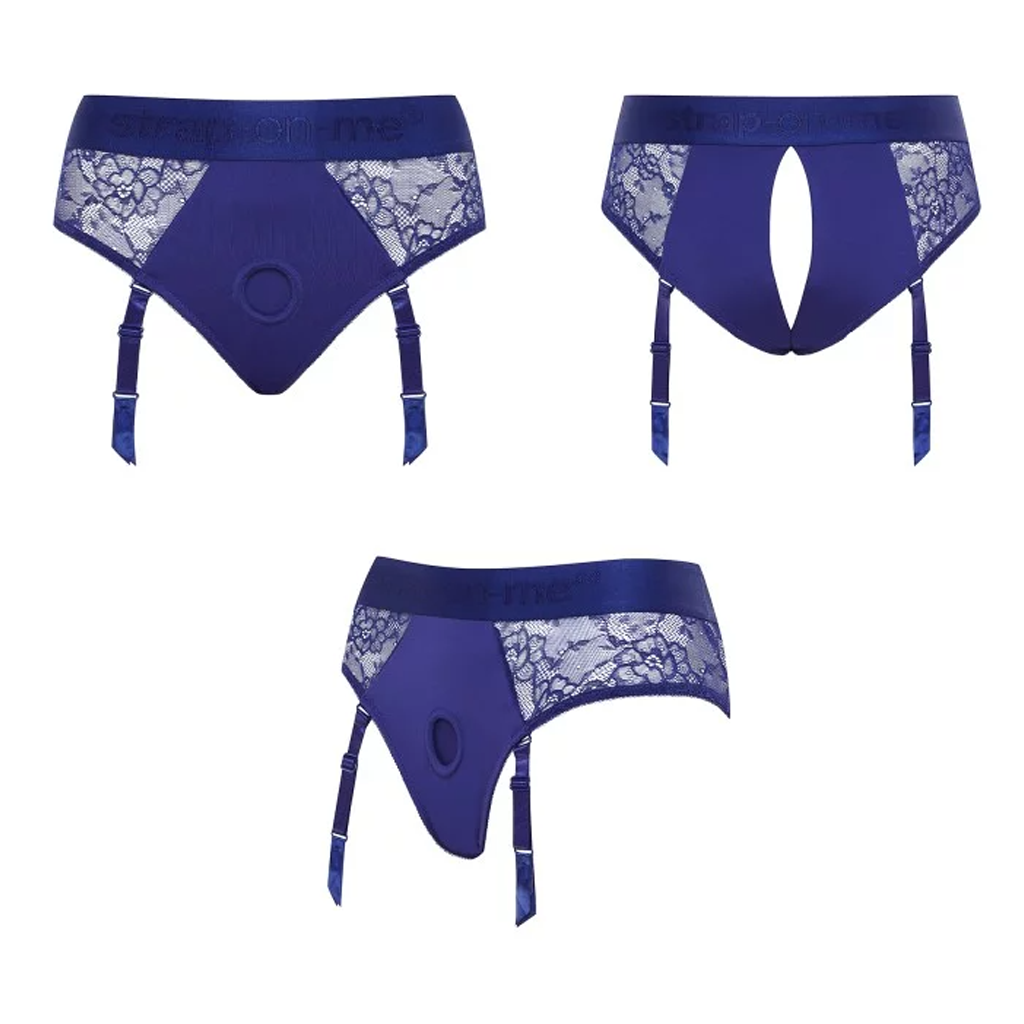 HARNAIS LINGERIE DIVA - M - BLEU NUIT