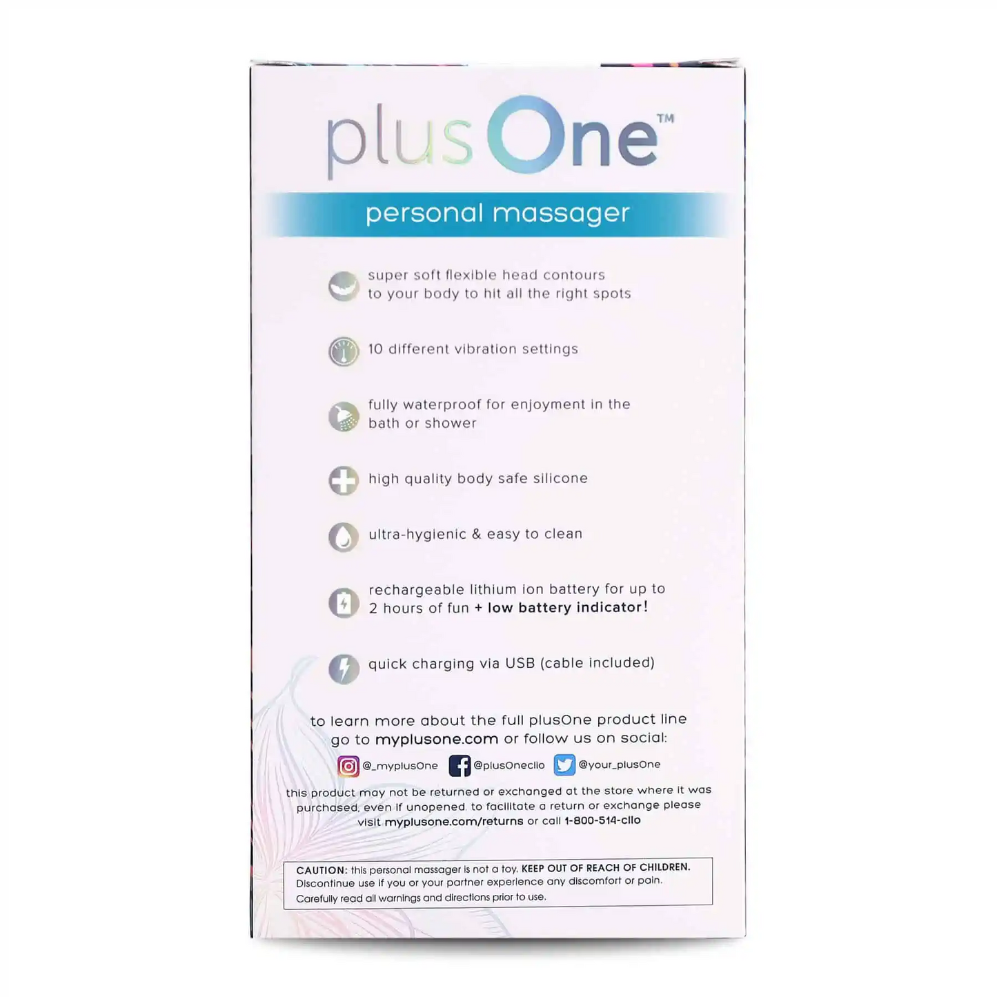 plusOne Personal Massager