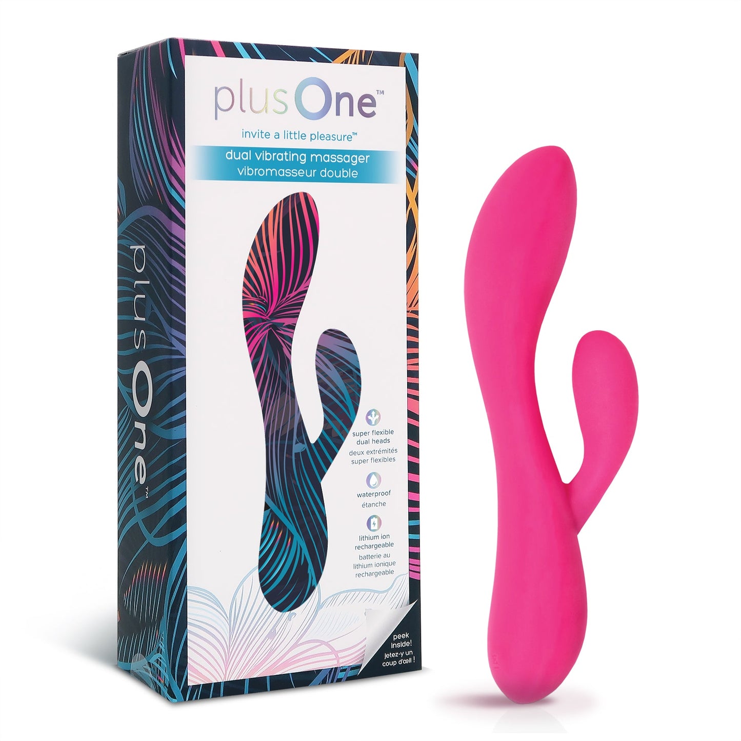 plusOne Dual Vibrating Massager