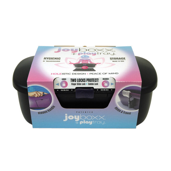 Joyboxx Sex Toy Hygienic Storage System Black