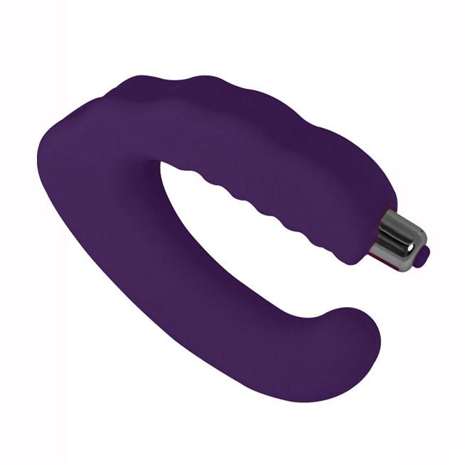 Rocks-Off Rock Chick Silicone Vibrator Purple