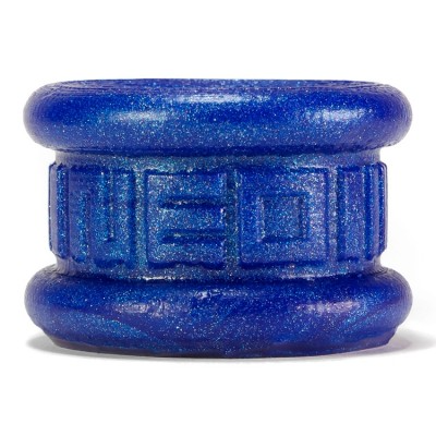 Oxballs NEO SHORT, ballstretcher - BLUEBALLS METALLIC